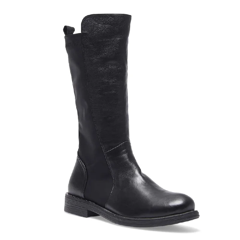 Lawson Boot in Black Leather