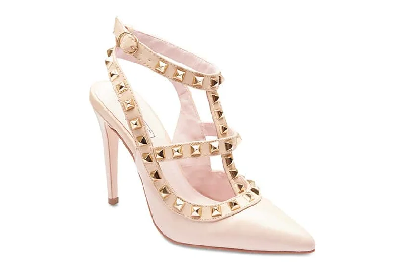 Saint Heel in Soft Pink Leather