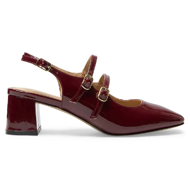 Tessa Heel in Wine Patent