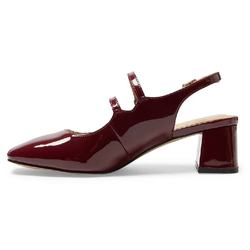 Tessa Heel in Wine Patent