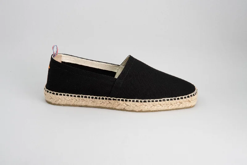 Castañer Pablo Espadrilles Black Canvas