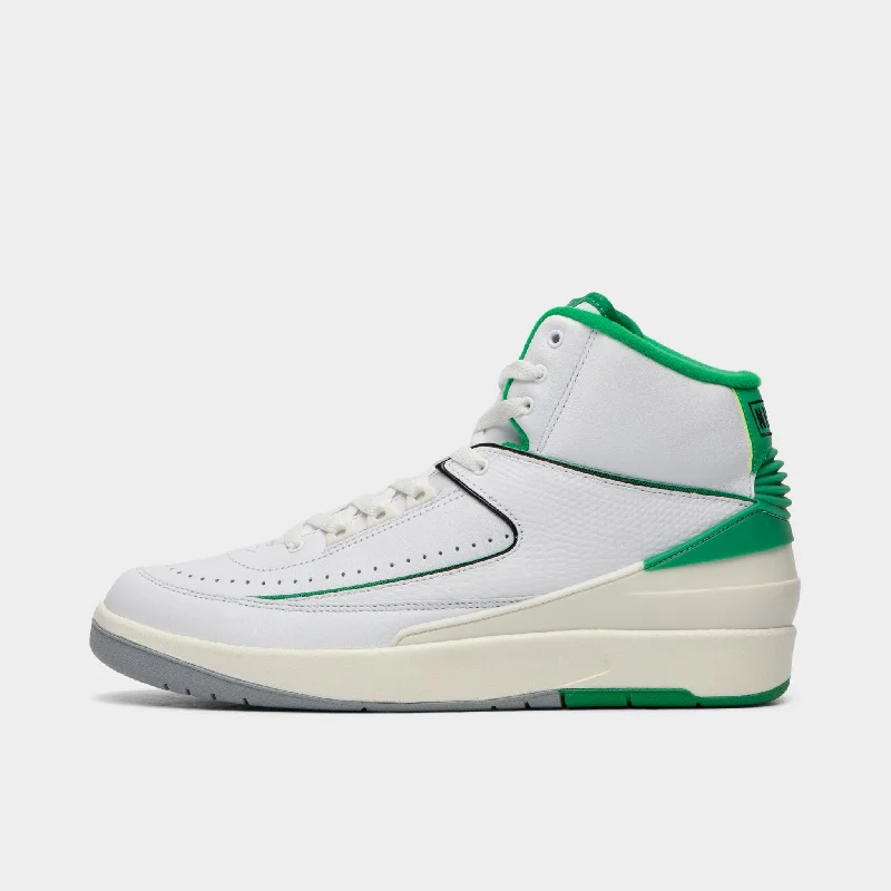 Jordan 2 Retro White / Lucky Green