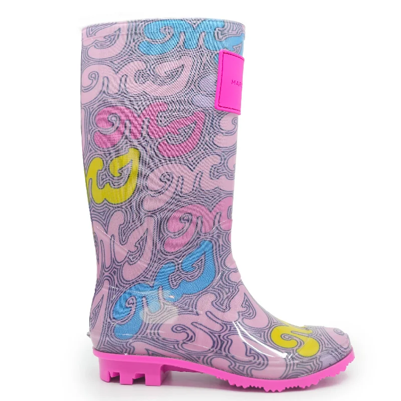 Marc Jacobs Pink Rainboot