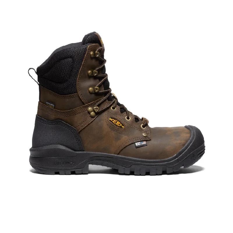 Men's Independence 8"" Waterproof Boot (Carbon Fiber Toe)  |  Dark Earth/Black