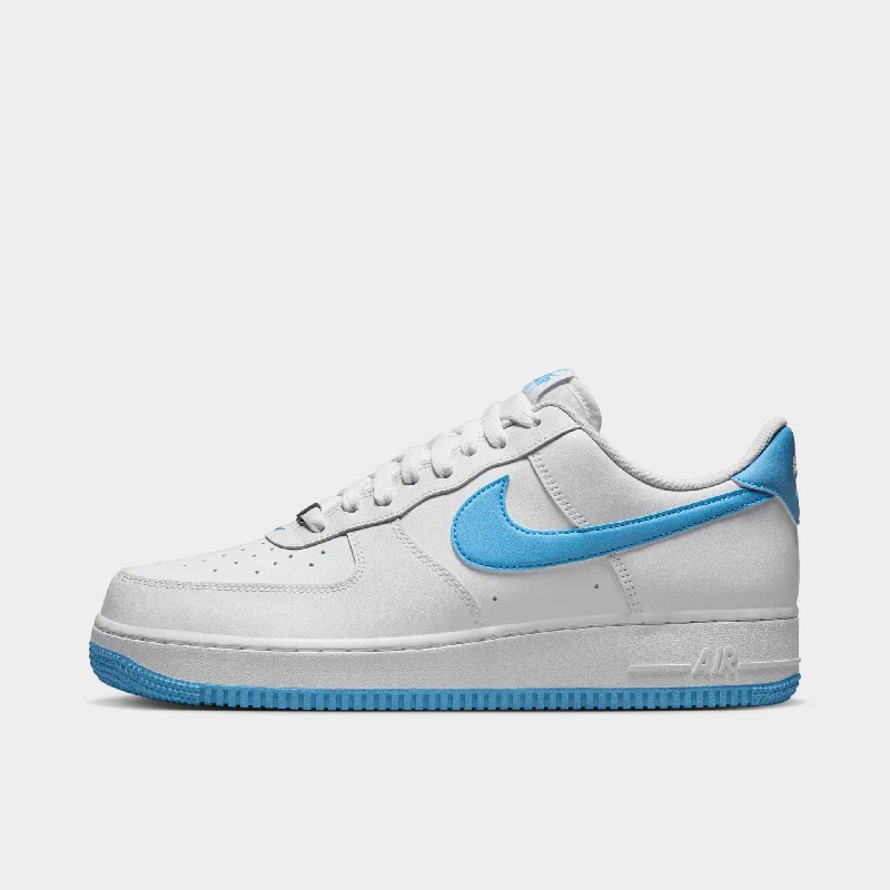 Nike Air Force 1 '07 White / Aquarius Blue - White