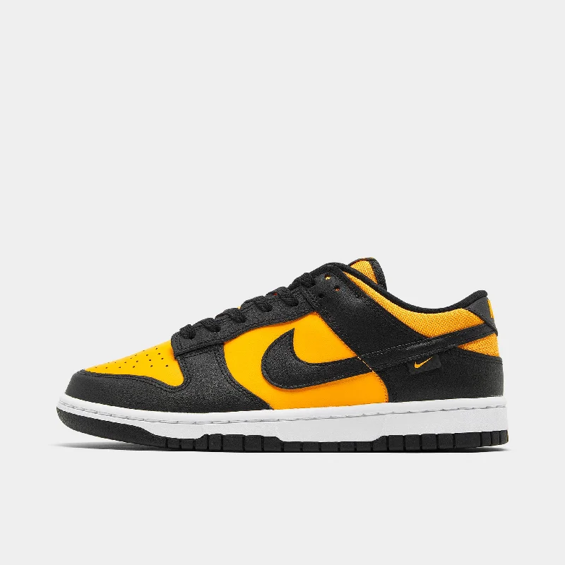 Nike Dunk Low Black / University Gold - White