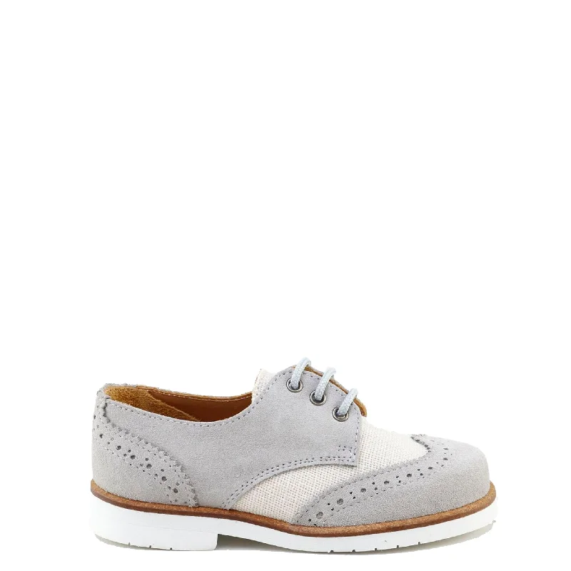 Papanatas Gray Wingtip Lace Up Shoe