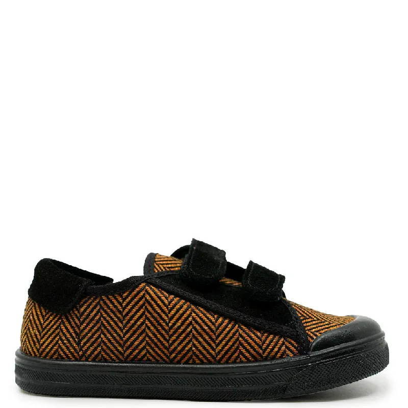 Pepe Herringbone Velcro Sneaker