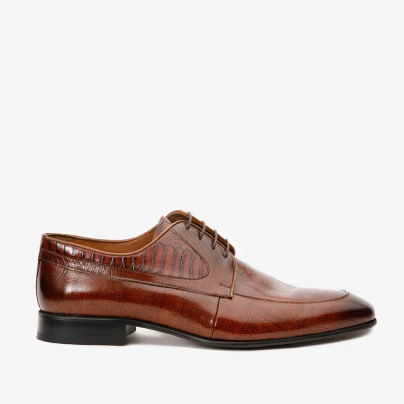 The Martin Tan Leather Derby Men Shoe