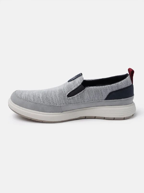 bugatti Light Grey Loafers