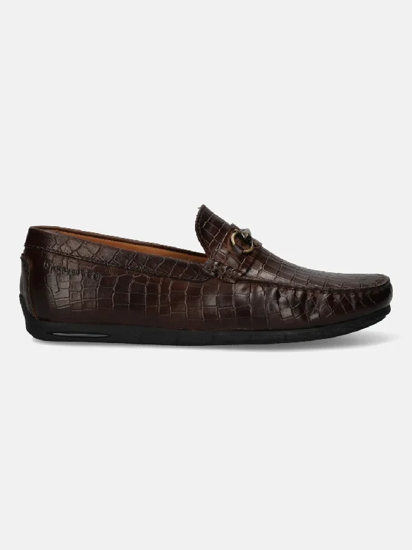 bugatti Brown Loafers