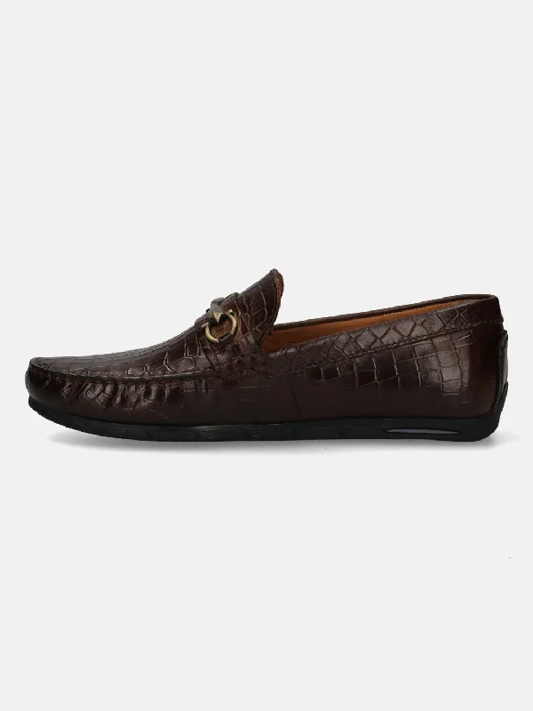 bugatti Brown Loafers