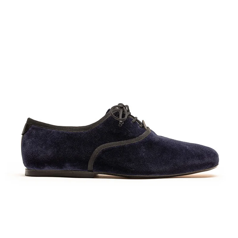 DUTRONC Jay | Navy Velvet Derby