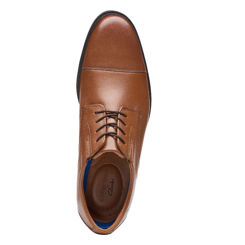 Men's Clarks, Whiddon Cap Toe Oxford