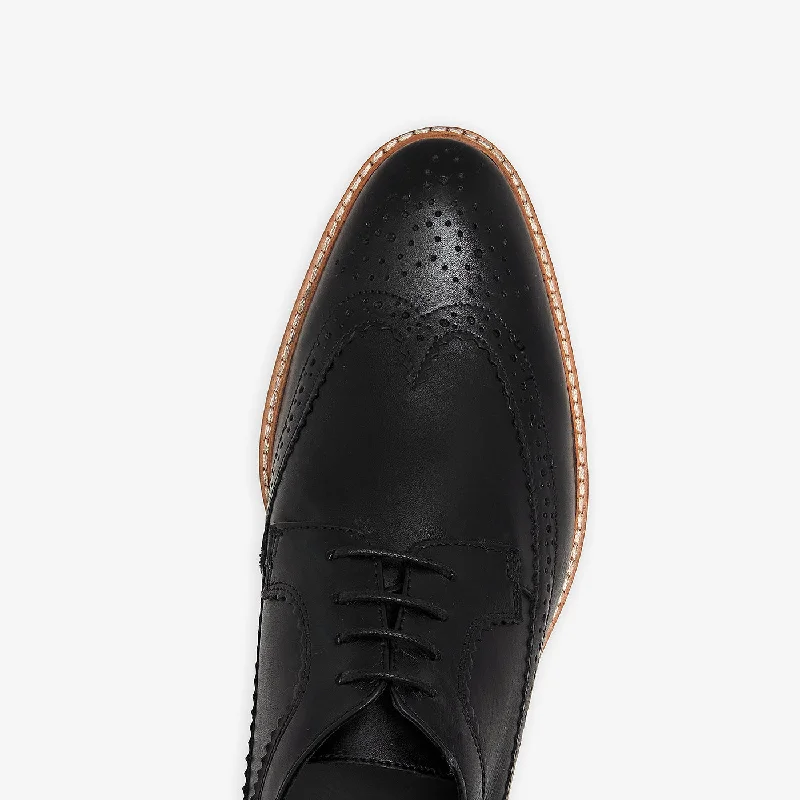 Men's Luxurious Leather Brogues