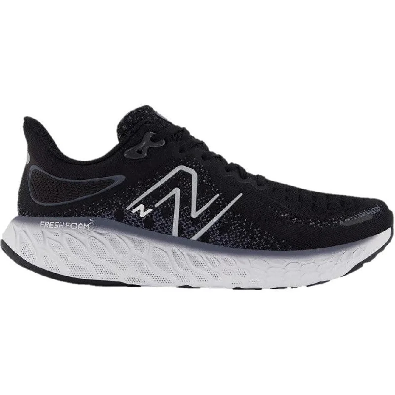 Men's New Balance Fresh Foam X 1080v12, Black/Thunder/White, 9 B Medium