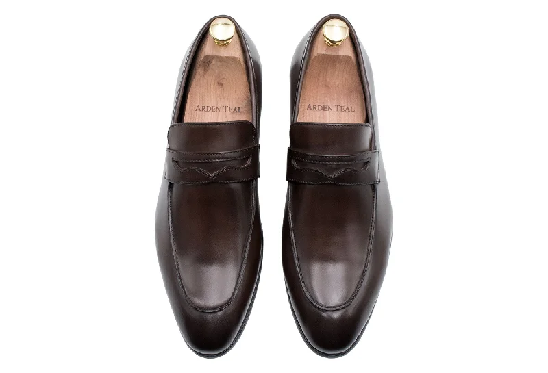 Olavarria Walnut Penny Loafer