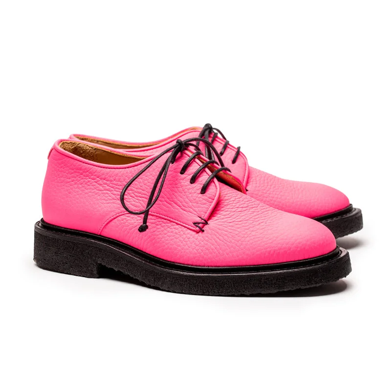 PABLO Hot Pink | Leather Derby