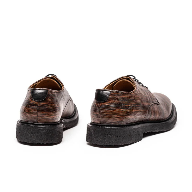 PABLO Kelp | Brown Leather Derby