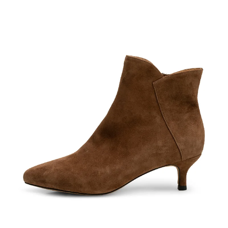 Saga boot suede - TAN