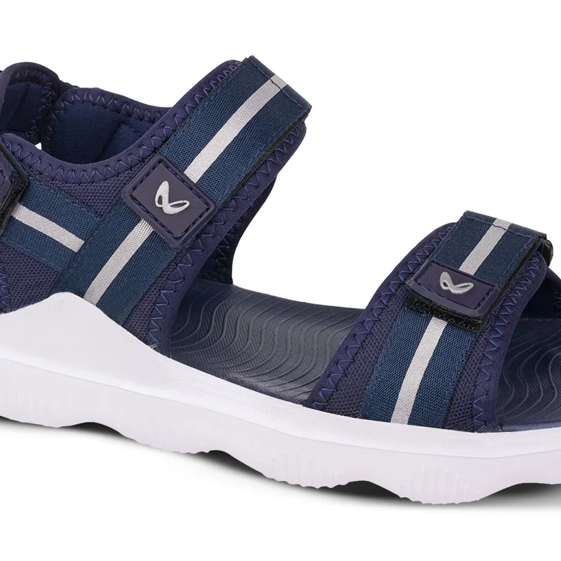 Walkaroo Mens Sandals  - WC4377 Navy Blue