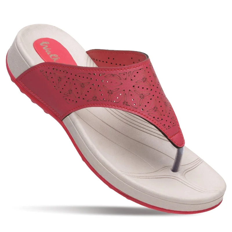 Walkaroo Womens Sandal  - WC4981 Red